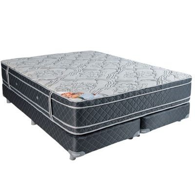 Colchon + Sommier Deseo Coral 140x190x35 Espuma 